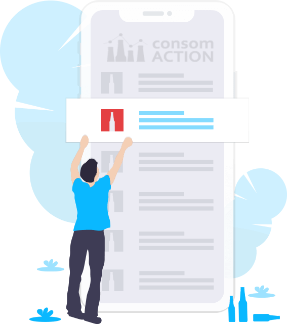 ConsomAction application suivi consommation